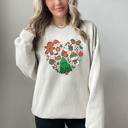  Bella Canvas Clipart Christmas Style Heart Sweater