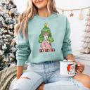  Blanche's Golden Christmas Ho Ho Ho Bella Canvas Sweater