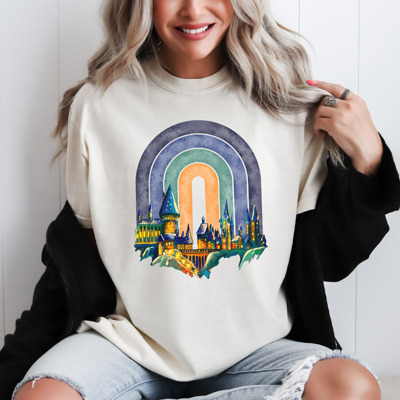 Wizard School New Comfort Colors Tee