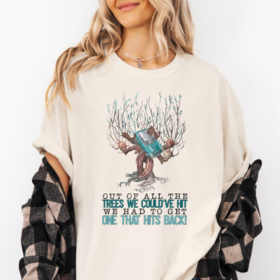 Flying Car Magical Wizard Comfort Colors Tee