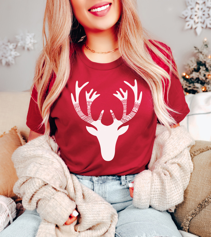 Oh Deer Holiday Bella Canvas Tee