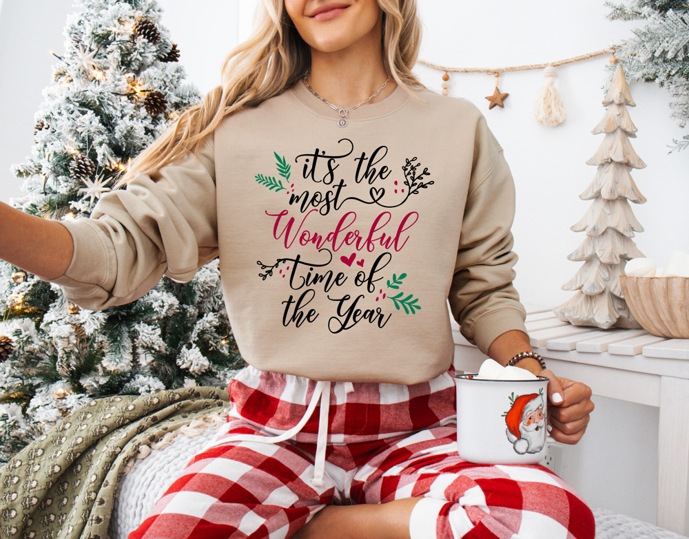 It's The Most Wonderful Time Of The Year Classic Bella Canvas Sweater