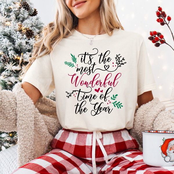 It's The Most Wonderful Time Of The Year Classic Bella Canvas Tee