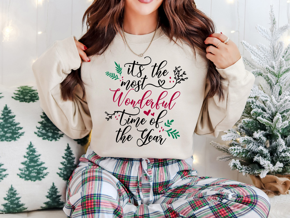 It's The Most Wonderful Time Of The Year Classic Bella Canvas Sweater