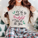  It's The Most Wonderful Time Of The Year Classic Bella Canvas Sweater