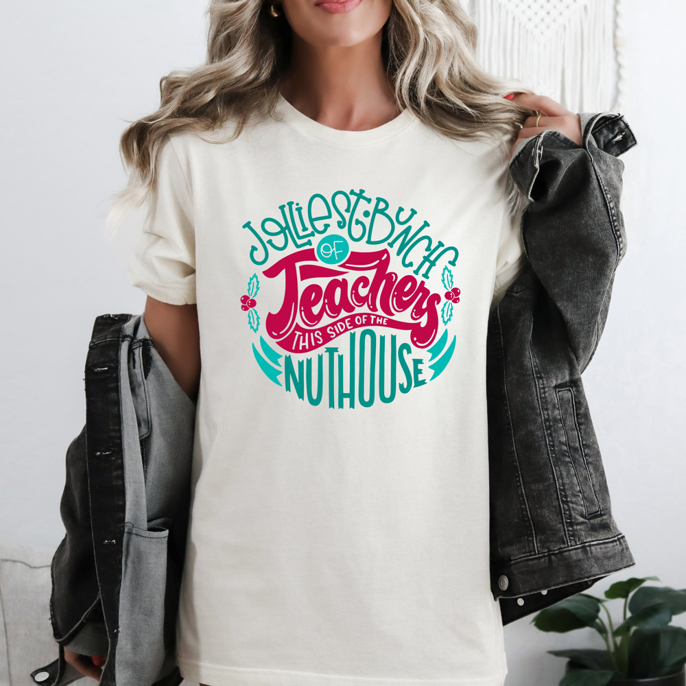 Silly Christmas Teacher Graphic Tee