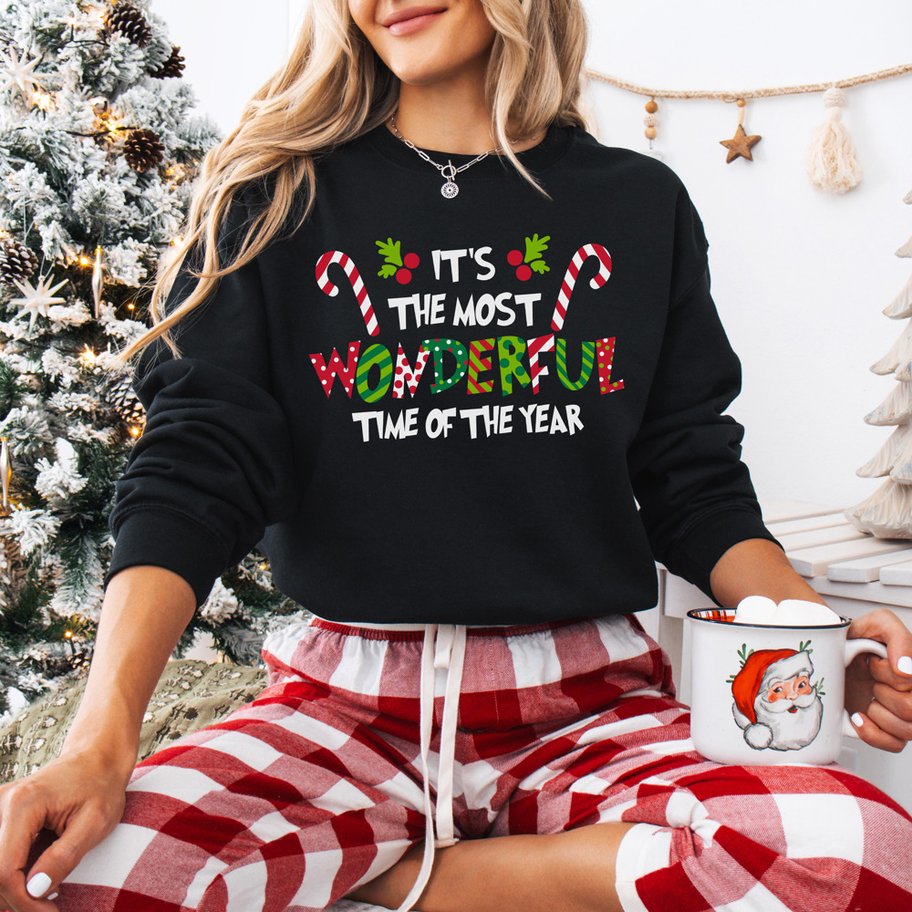 It's The Most Wonderful Time Of The Year Bella Canvas Sweater