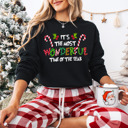  It's The Most Wonderful Time Of The Year Bella Canvas Sweater