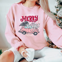  Cozy Christmas Bella Canvas Merry and Bright Sweaters