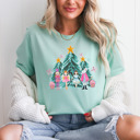  Holiday Nutcracker Watercolor Christmas Bella Canvas Tee