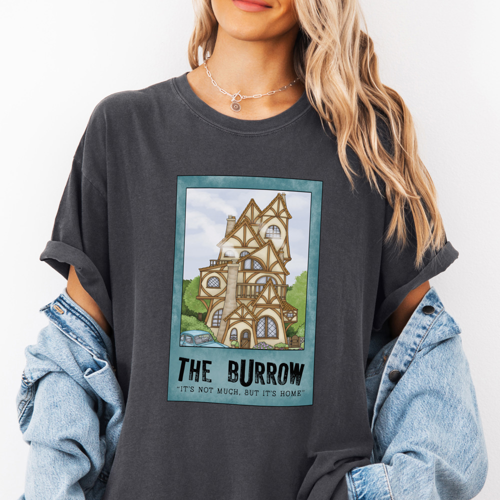 The Burrow Wizard Inspired Comfort Colors Tee