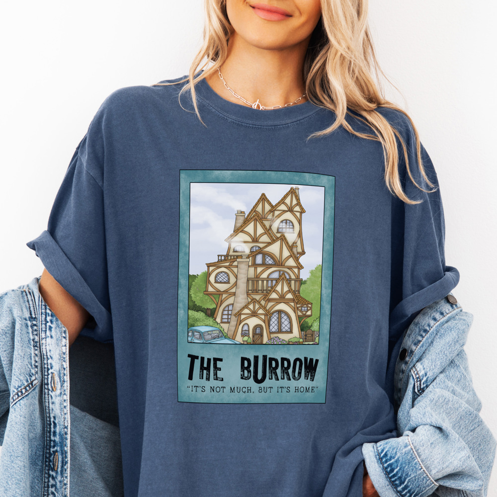 The Burrow Wizard Inspired Comfort Colors Tee