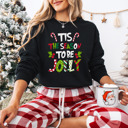  Tis The Season To Be Jolly Bella Canvas Sweater