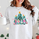  Holiday Nutcracker Watercolor Christmas Bella Canvas Sweater