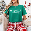  Whoville University Classic Character Holiday Bella Canvas Tee