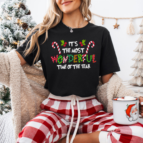 It's The Most Wonderful Time Of The Year Bella Canvas Tee