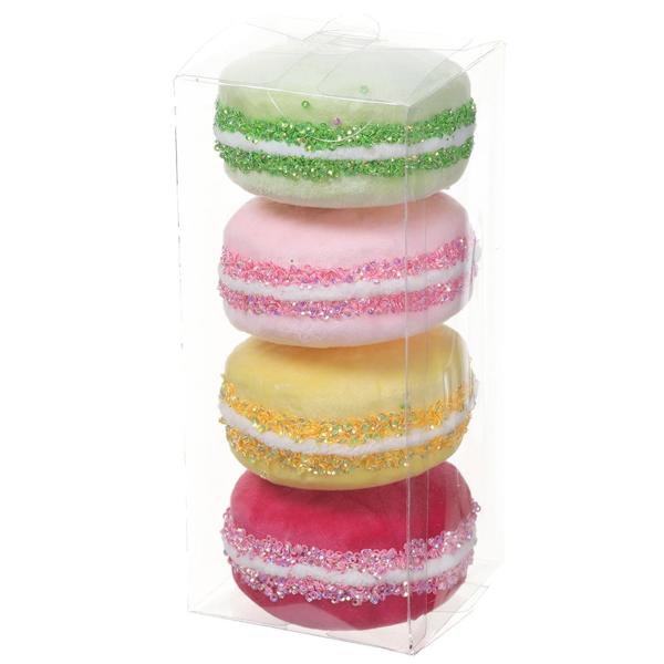 BOXED MACARON ORNAMENT SET 