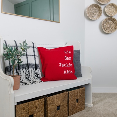 Personalized Throw Pillow Covers