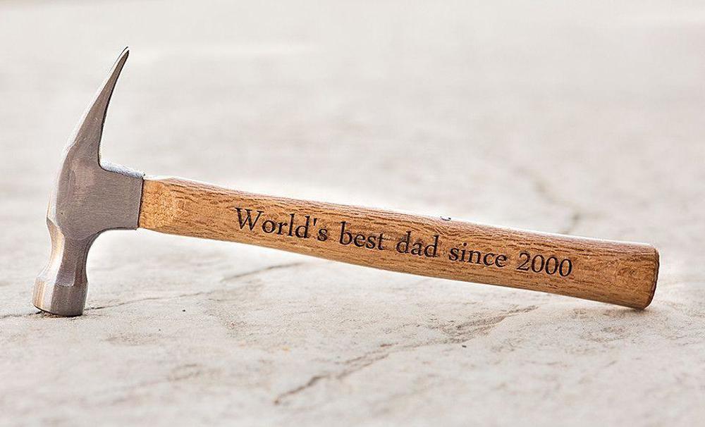 Personalized Hammer for Dad, Husband, Grandpa - Choose from Initials, Name or Message Engraving