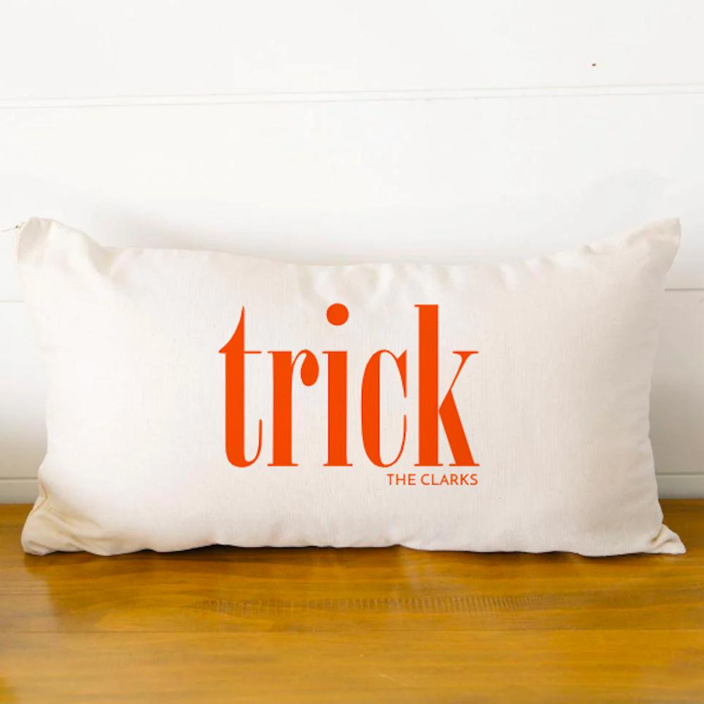 Personalized Halloween Lumbar Pillow Covers - Choose from 10 Designs