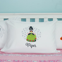  Personalized Halloween Princess Pillowcases - Choose from 7 Designs