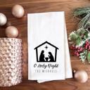  Personalized Holiday Tea Towels - Choose from 8 Designs