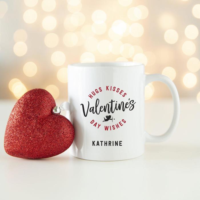 Personalized You + Me Valentine’s Day Mugs