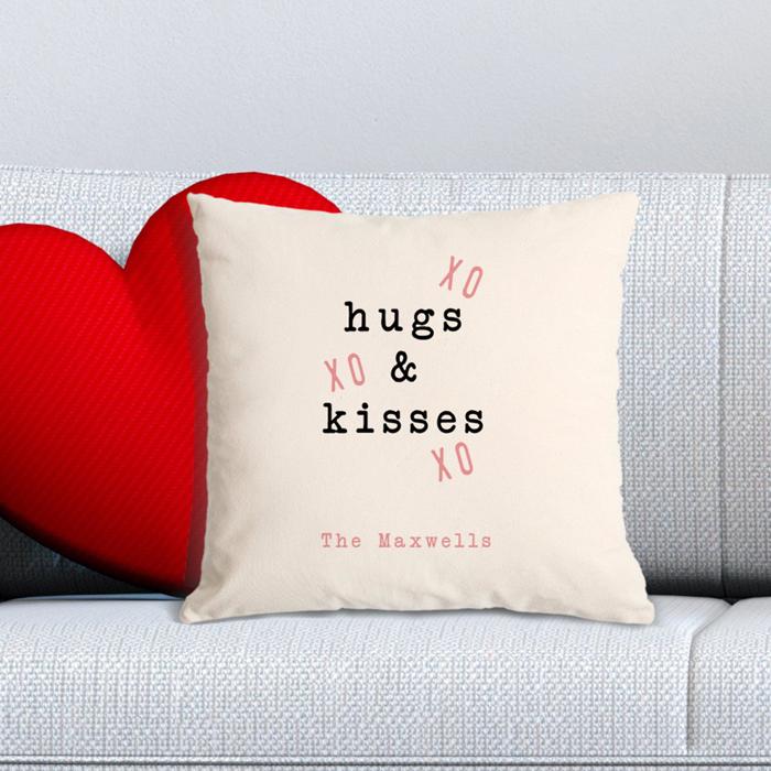 Personalized Loads of Love Throw Pillow Covers 18" x 18" (NO Insert Included) - Valentines Gift - Choose from 7 Designs