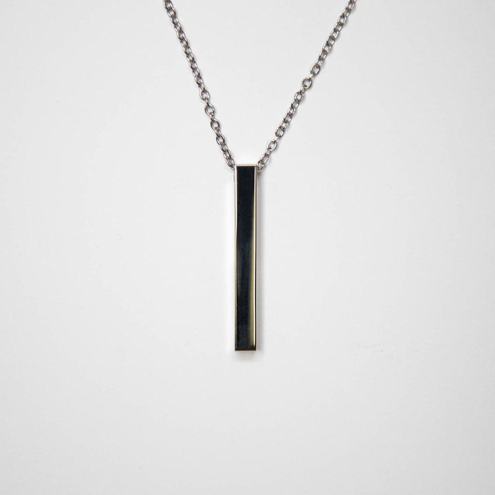 Personalized Vertical Bar Necklaces - Stocking Stuffers for Women