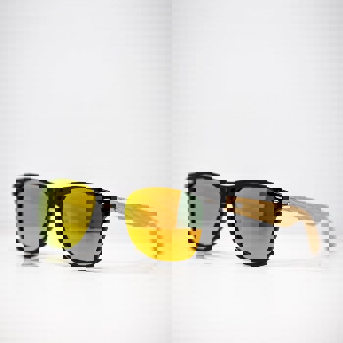 Personalized Wood Sunglasses - Choose from 7 Lens Colors and 10 Engraving Designs - Stocking Stuffers