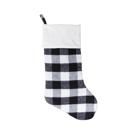  Personalized Red and Black Plaid Christmas Stockings - Choose from 2 Colors and 12 Designs