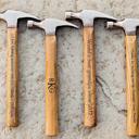  Personalized Hammer for Dad, Husband, Grandpa - Choose from Initials, Name or Message Engraving