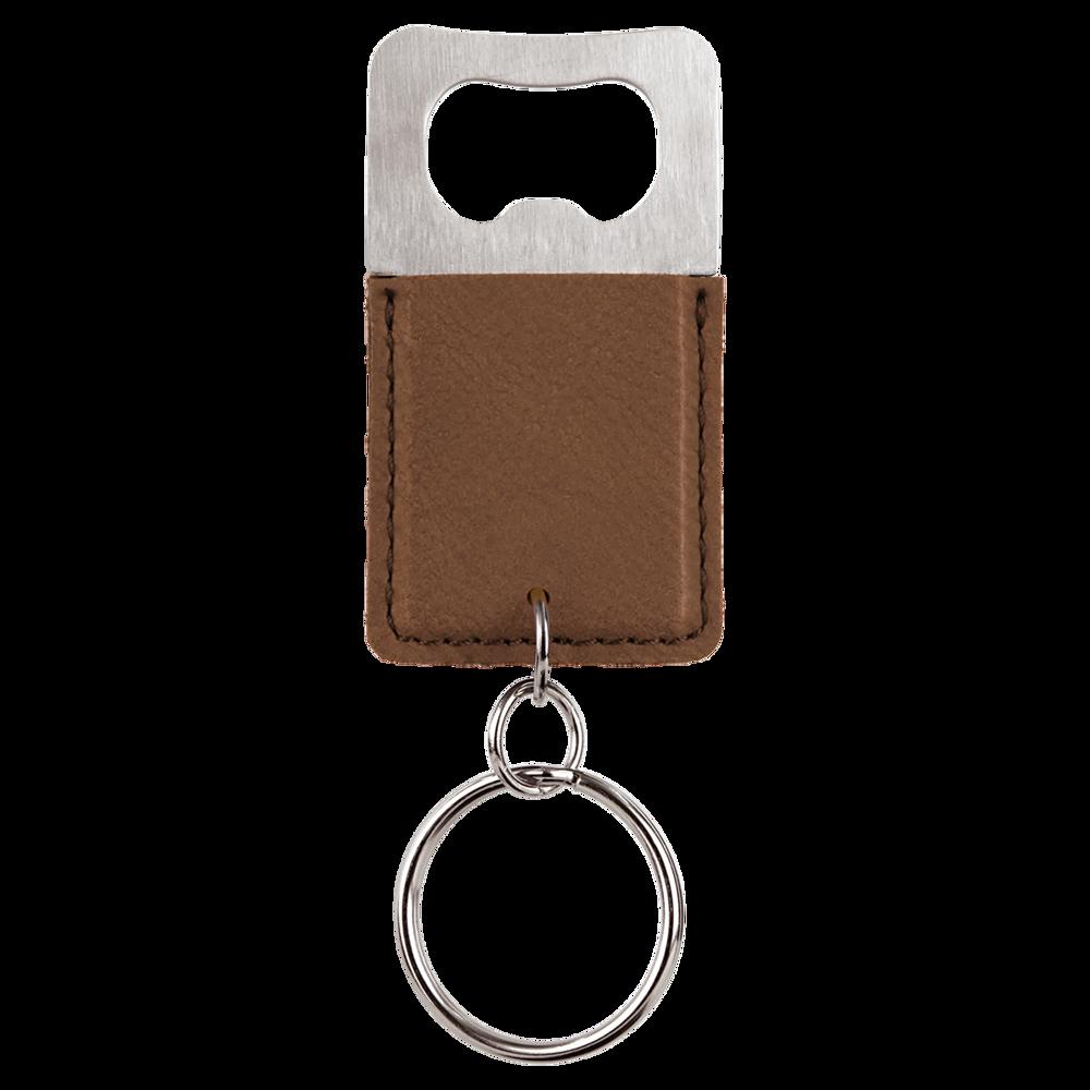 Personalized Key Chain Bottle Opener - Stocking Stuffers - Choose from 5 Colors and 13 Design