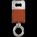 Rawhide Personalized Key Chain Bottle Opener - Stocking Stuffers - Choose from 5 Colors and 13 Design