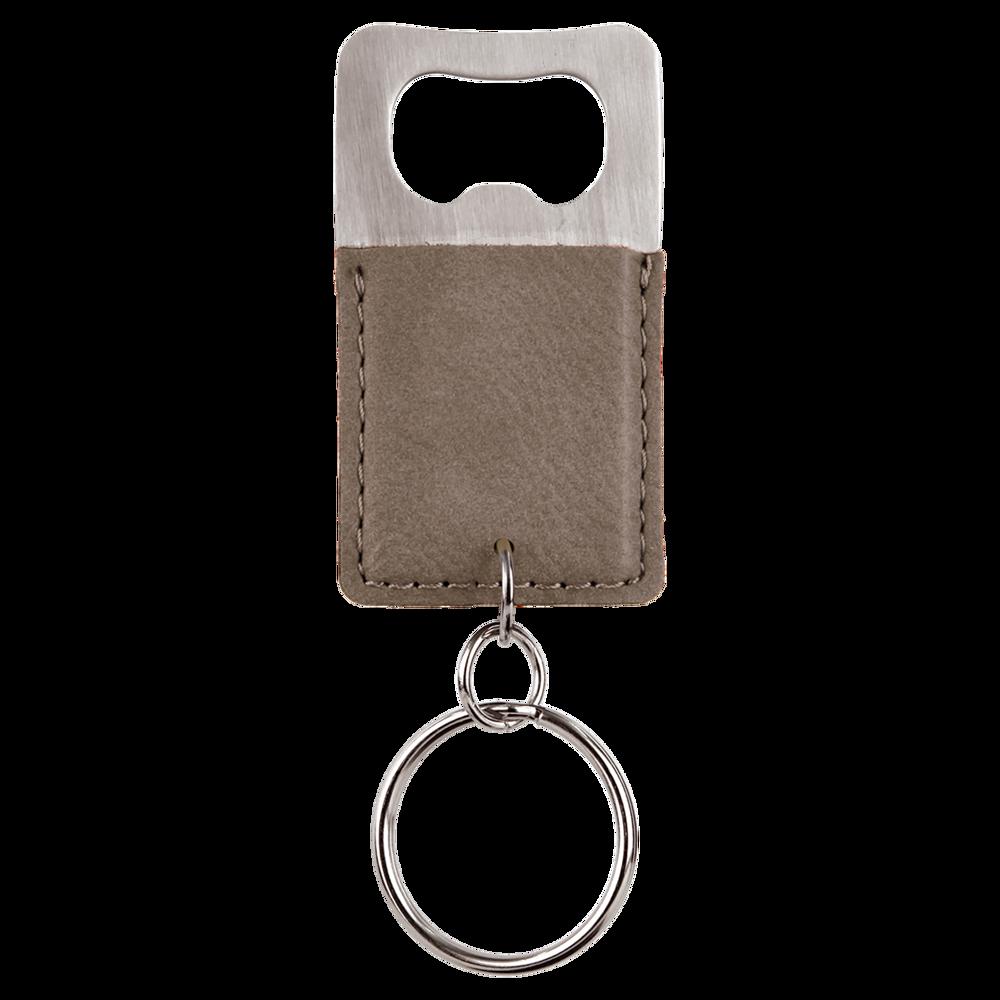 Personalized Key Chain Bottle Opener - Stocking Stuffers - Choose from 5 Colors and 13 Design