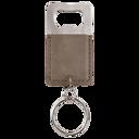 Gray Personalized Key Chain Bottle Opener - Stocking Stuffers - Choose from 5 Colors and 13 Design