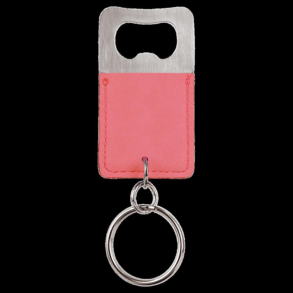 Personalized Key Chain Bottle Opener - Stocking Stuffers - Choose from 5 Colors and 13 Design