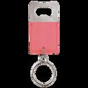 Pink Personalized Key Chain Bottle Opener - Stocking Stuffers - Choose from 5 Colors and 13 Design