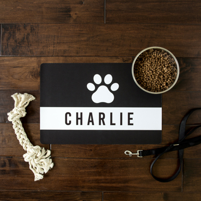 Personalized Pet Placemats Farmhouse Collection - Choose from 10 Designs