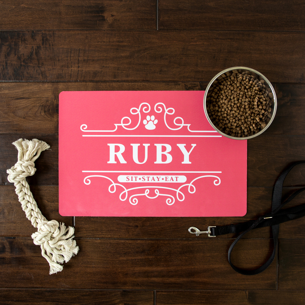 Personalized Pet Placemats Farmhouse Collection - Choose from 10 Designs