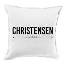  Personalized Colorful Farmhouse Throw Pillow Covers - Choose from 5 Colors and 4 Designs