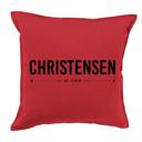  Personalized Colorful Farmhouse Throw Pillow Covers - Choose from 5 Colors and 4 Designs