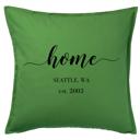  Personalized Colorful Farmhouse Throw Pillow Covers - Choose from 5 Colors and 4 Designs