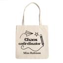  Personalized Teacher Tote Bags - Choose from 12 Designs