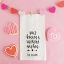  Personalized Valentine's Day Tea Towels - Calligraphy Designs - Choose from 6 Designs