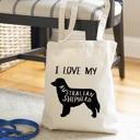  Personalized Dog Tote Bags - Choose from 22 Dog Breed Designs