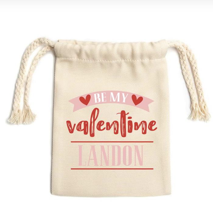 Personalized Love Themed Small Gift Bags - Valentines Day Gift - Choose from 9 Designs