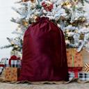 Red Small Personalized Christmas Velvet Santa Bags (Classic Designs) - Choose from 15 Designs