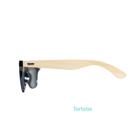 Tortoise Personalized Wood Sunglasses - Choose from 7 Lens Colors and 10 Engraving Designs - Stocking Stuffers