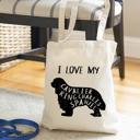  Personalized Dog Tote Bags - Choose from 22 Dog Breed Designs